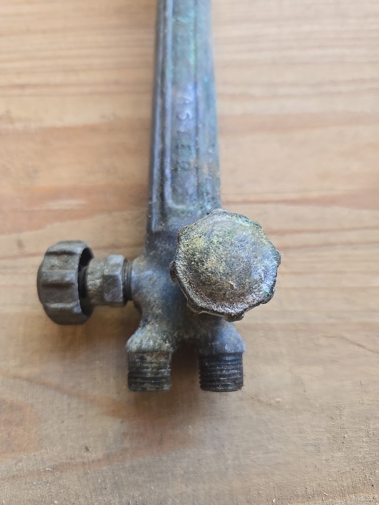 Vintage Meco WeldMaster cutting Torch Angled