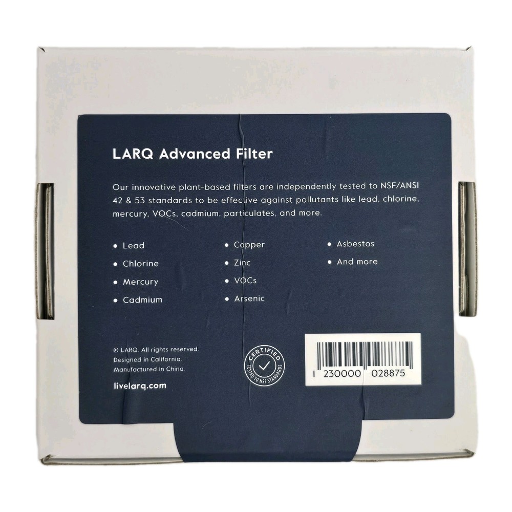Brand New LARQ Advanced Filter Replacement New