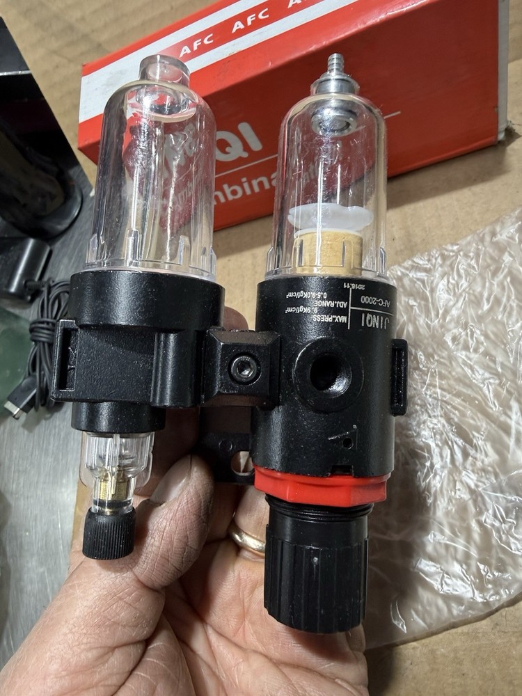 JINQI AFC-2000 Air Filter Regulator Combo Pneumatic FRL Unit Compressor