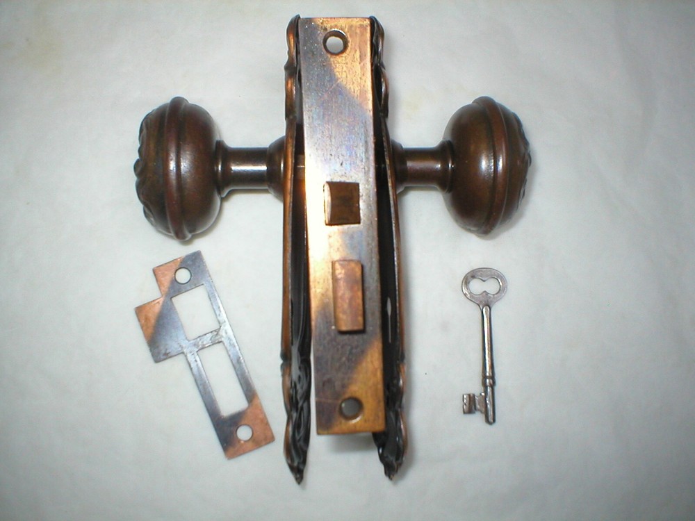 Antique Victorian Era Door Hardware