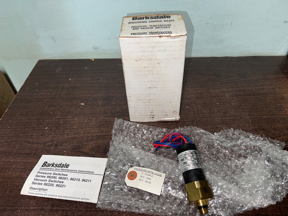 NEW BARKSDALE 96200-BB2-S0034 PRESSURE SWITCH . B320