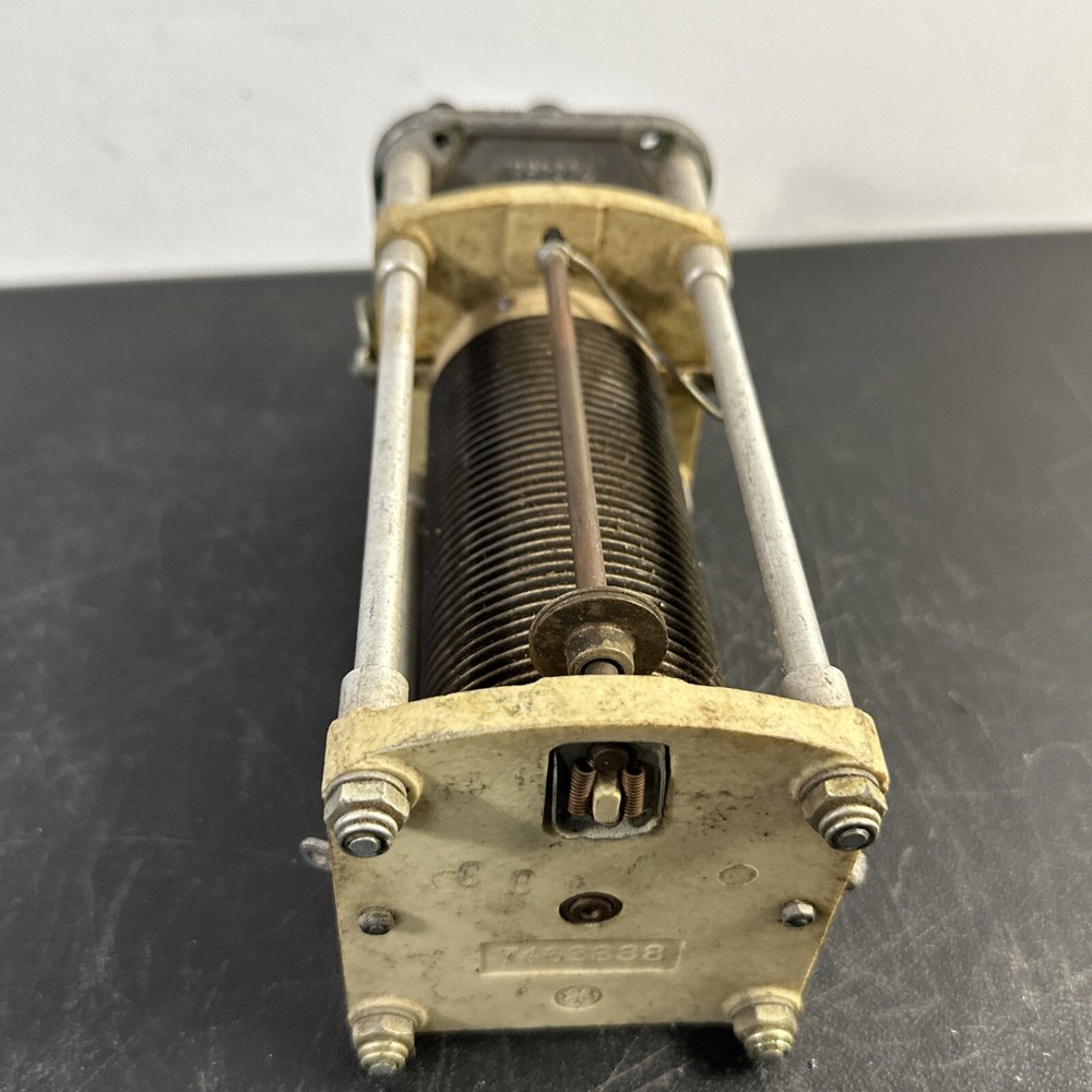 VINTAGE GE GENERAL ELECTRIC ANTENNA LOADING COIL