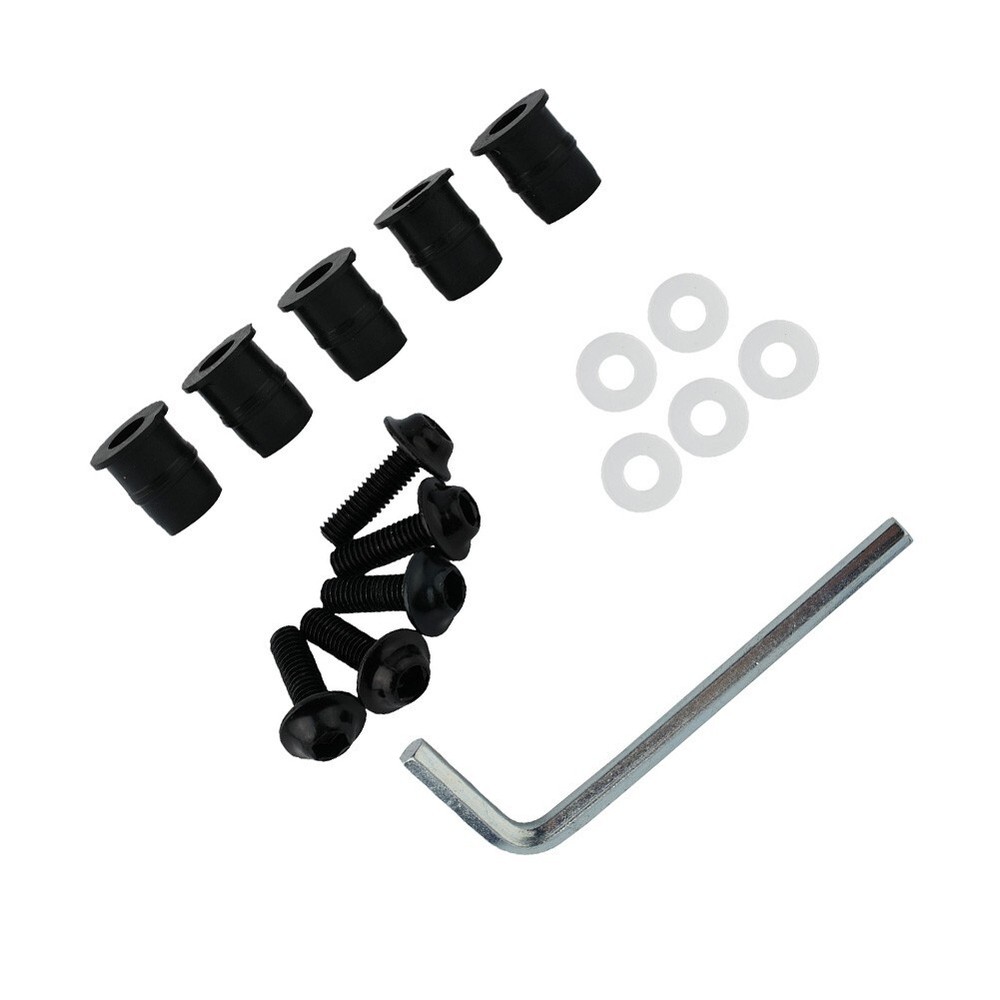 M5 Motorcycle Windscreen Windshield Fairing Screen Nut Bolt Screw Strength