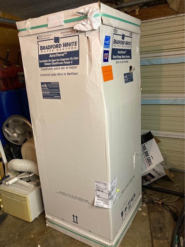 **BRAND NEW** BRADFORD WHITE AEROTHERM 80 GALLON ELECTRIC HEAT PUMP WATER HEATER