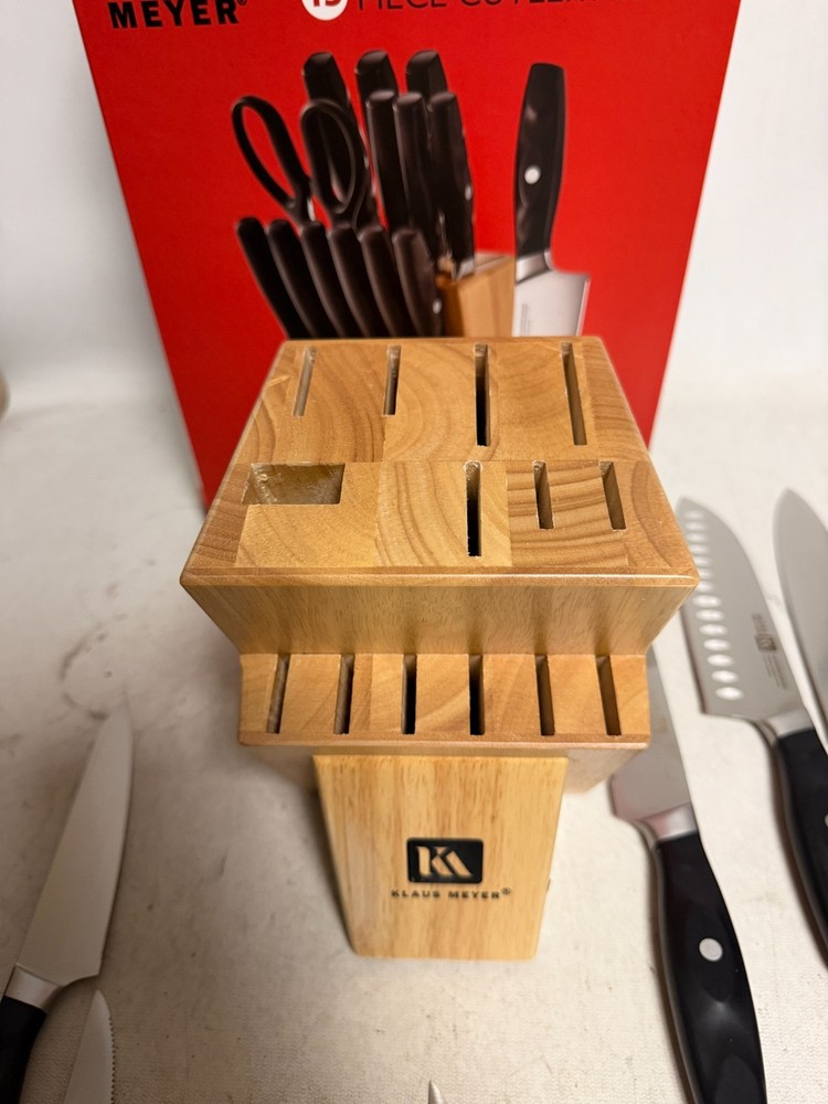 Klaus Meyer 15 Pieces Knife Block Set