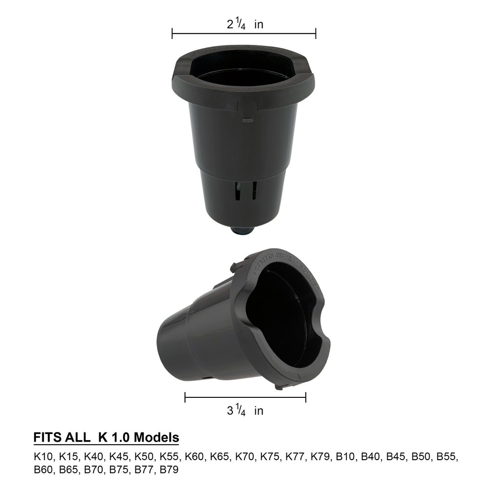 Replacement K Cup Holder Part with Exit Needle Compatible with Keurig