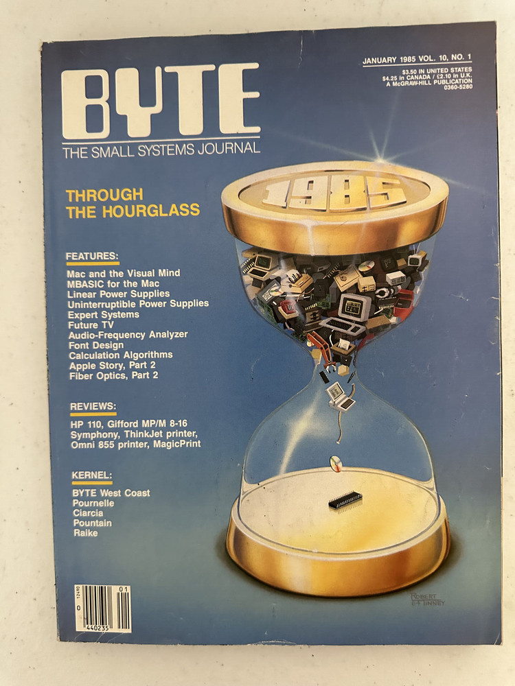 BYTE Small Systems Journal lot 1980s vintage early computers IMB Apple Mac PC