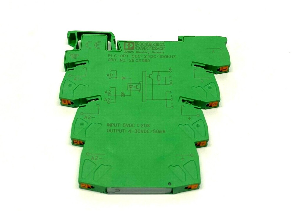 Phoenix Contact PLC-OPT-5DC/24DC/100KHZ Solid State Relay Module 2902969
