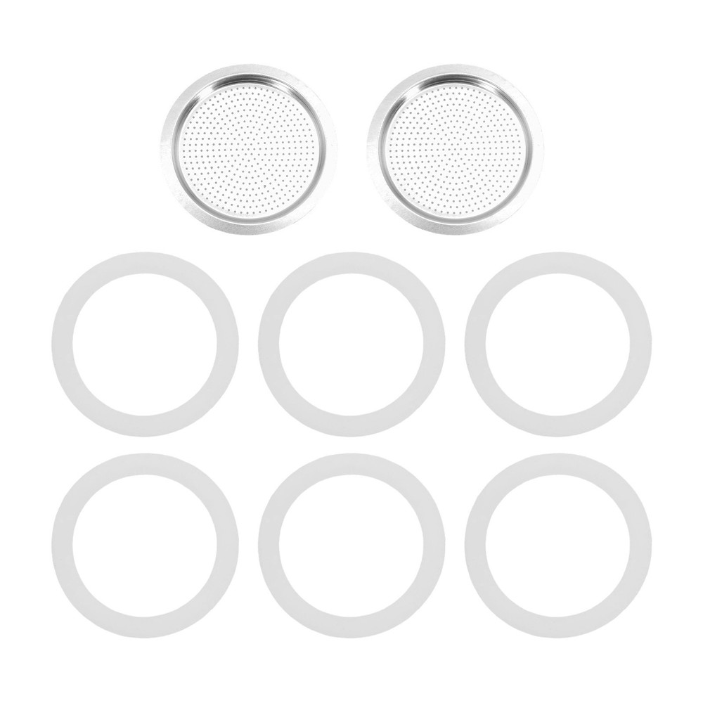 Moka Coffee Maker Maintenance Replacement Parts Including Filters & Seals