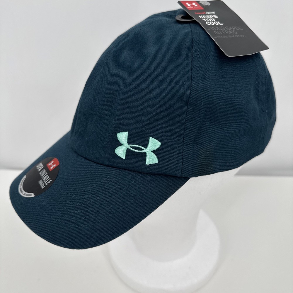 Under Armour Womens Unitaille  Adjustable/OSFA Cap-Nova Teal/Crystal