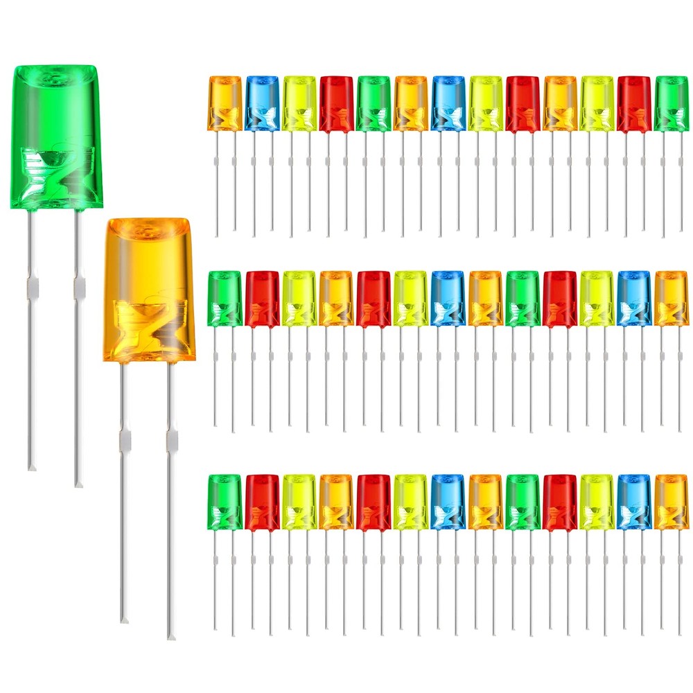 Mudder 120 Pcs Valentine LED 5mm String Light Pack of 120, Multicolor