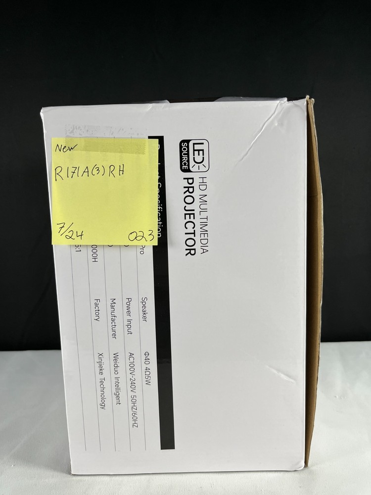 Xiapi Pro S3-Pro White Remote Control High Defintion Video Projector Bundle