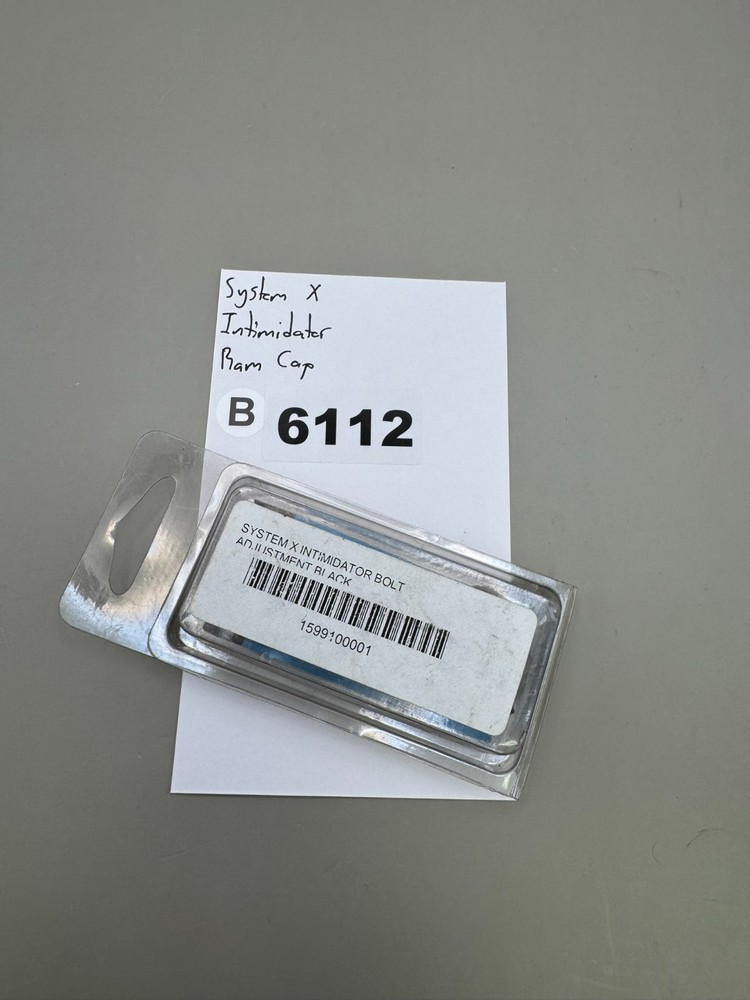 System X Intimidator Ram Cap-Gloss Black