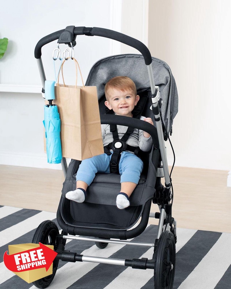 Skip Hop Universal Stroller Hook Grey
