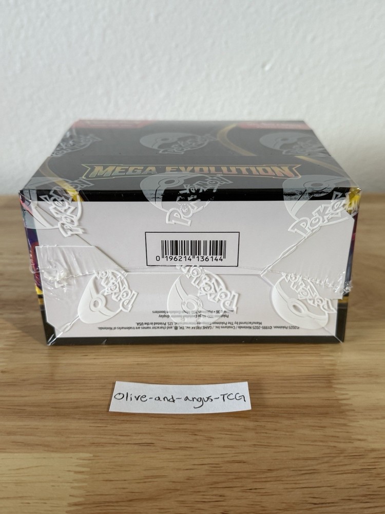 Pokemon TCG Mega Evolution Enhanced Booster Display Box Factory Sealed - CLEAN