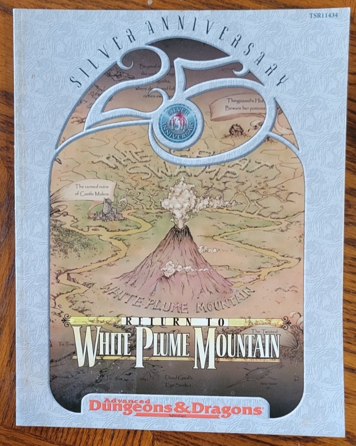 Advanced Dungeons & Dragons Silver Anniversary Return to White Plume Mountain