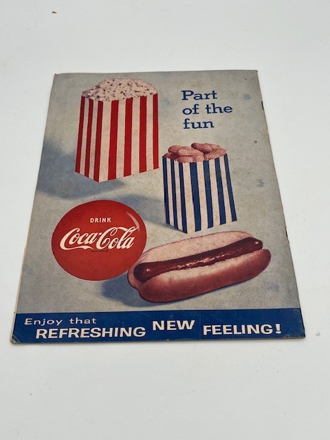 1961 Washington Senators Official Program 1st MLB Expansion Team RARE