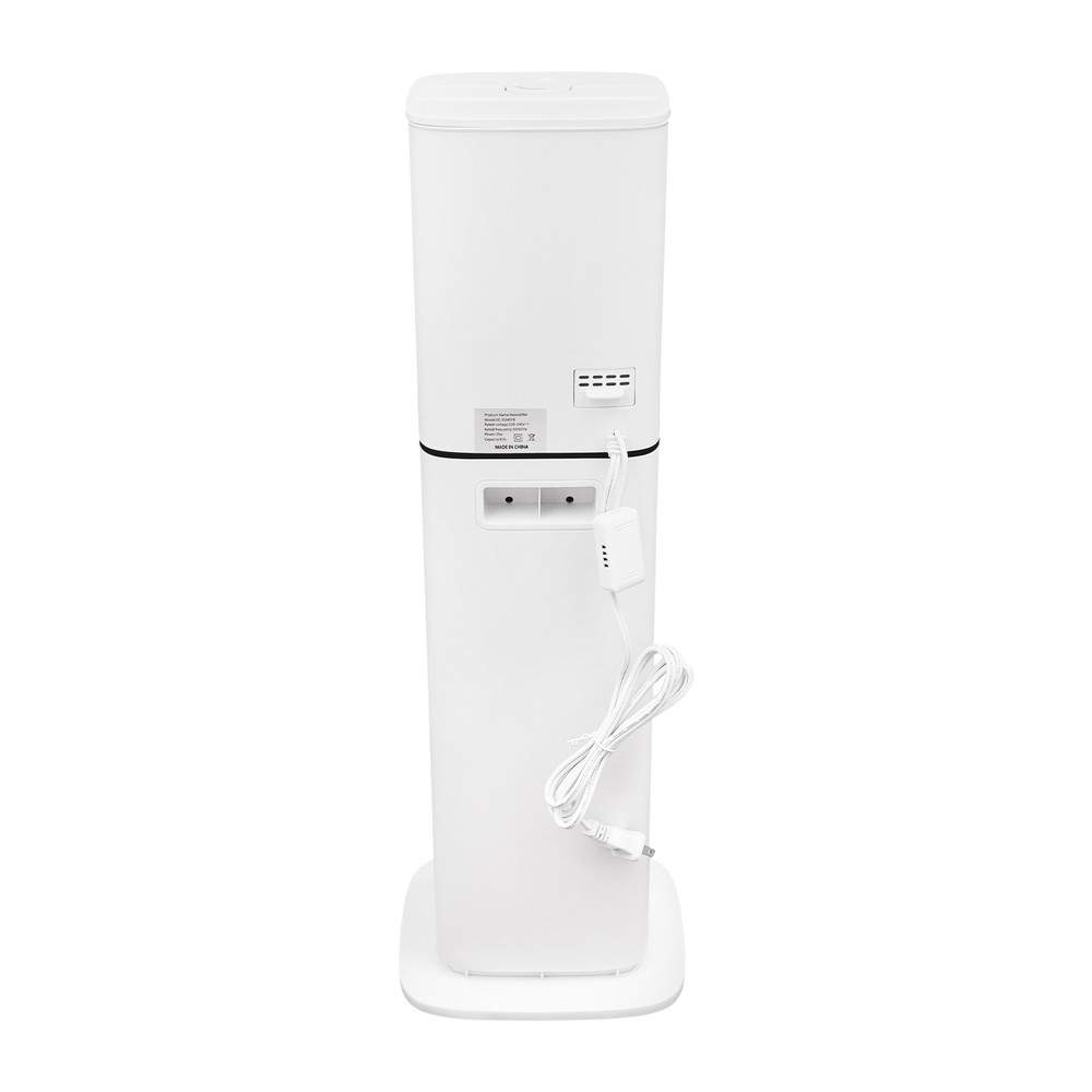 Smart White Humidifier with Large Capacity, Remote Control & Quiet Operation