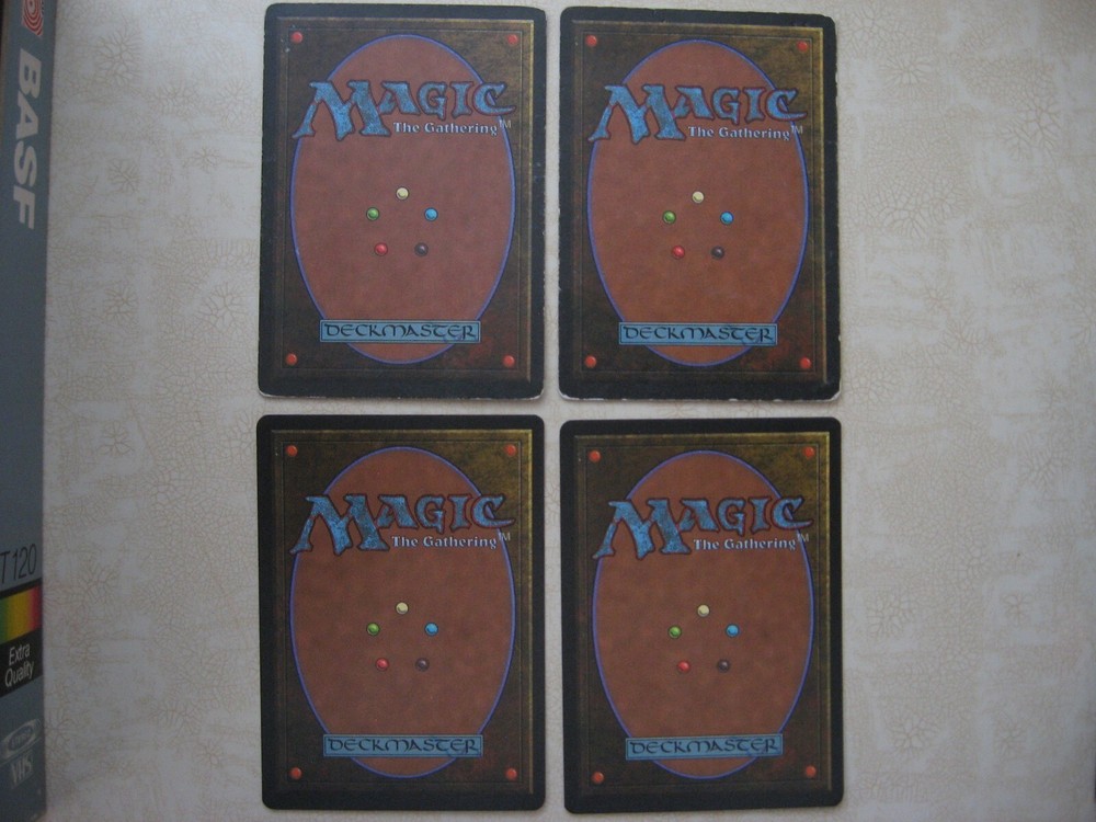 MTG --- Revised -- Samite Healer x4 -- MP -- (2 sets Available)
