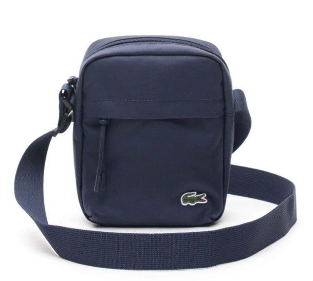 Lacoste Canvas Vertical Camera Bag