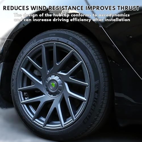 Titanium Deep Gray Pattern Center Caps Hubcaps Cover Aero Wheels Performance
