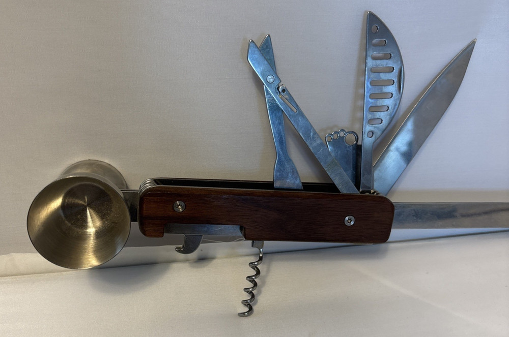 Esquire Network 9 IN 1 COCKTAIL MULTI TOOL, BARTENDER MUST HAVE KITCHEN ITEM