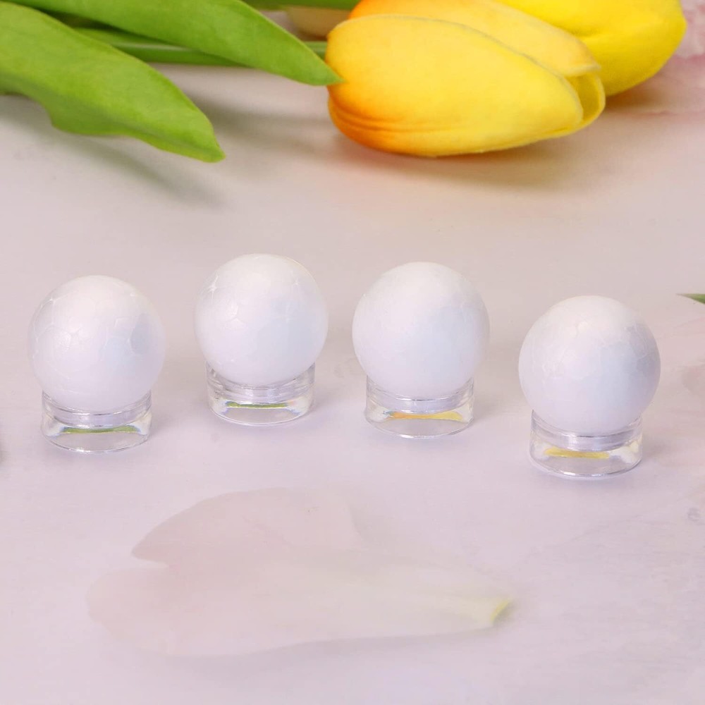 PENTA ANGEL Acrylic Display Stand 12Pcs Clear Large, Medium, Small, clear