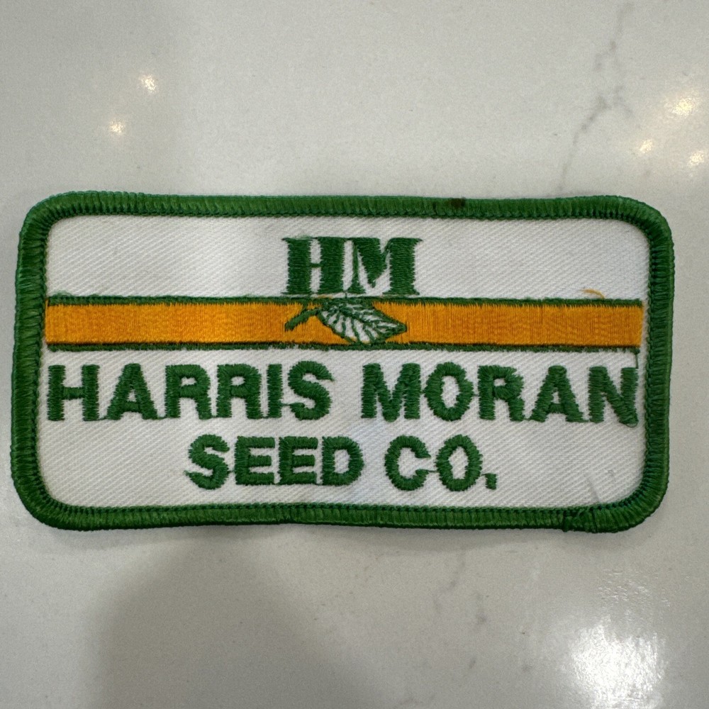 Vintage HM Harris Morgan Seed Company Patch
