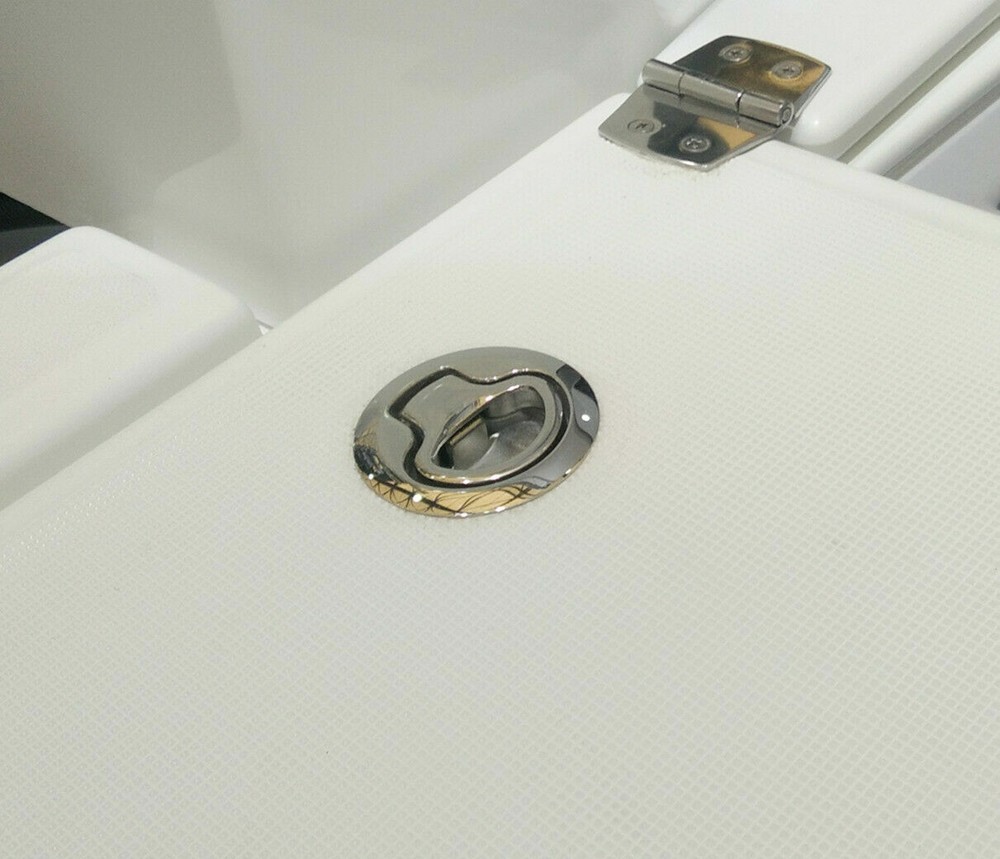 Stainless Steel Flush Pull Locker Hatch Latch Lift Handle Marine Boat Hardware