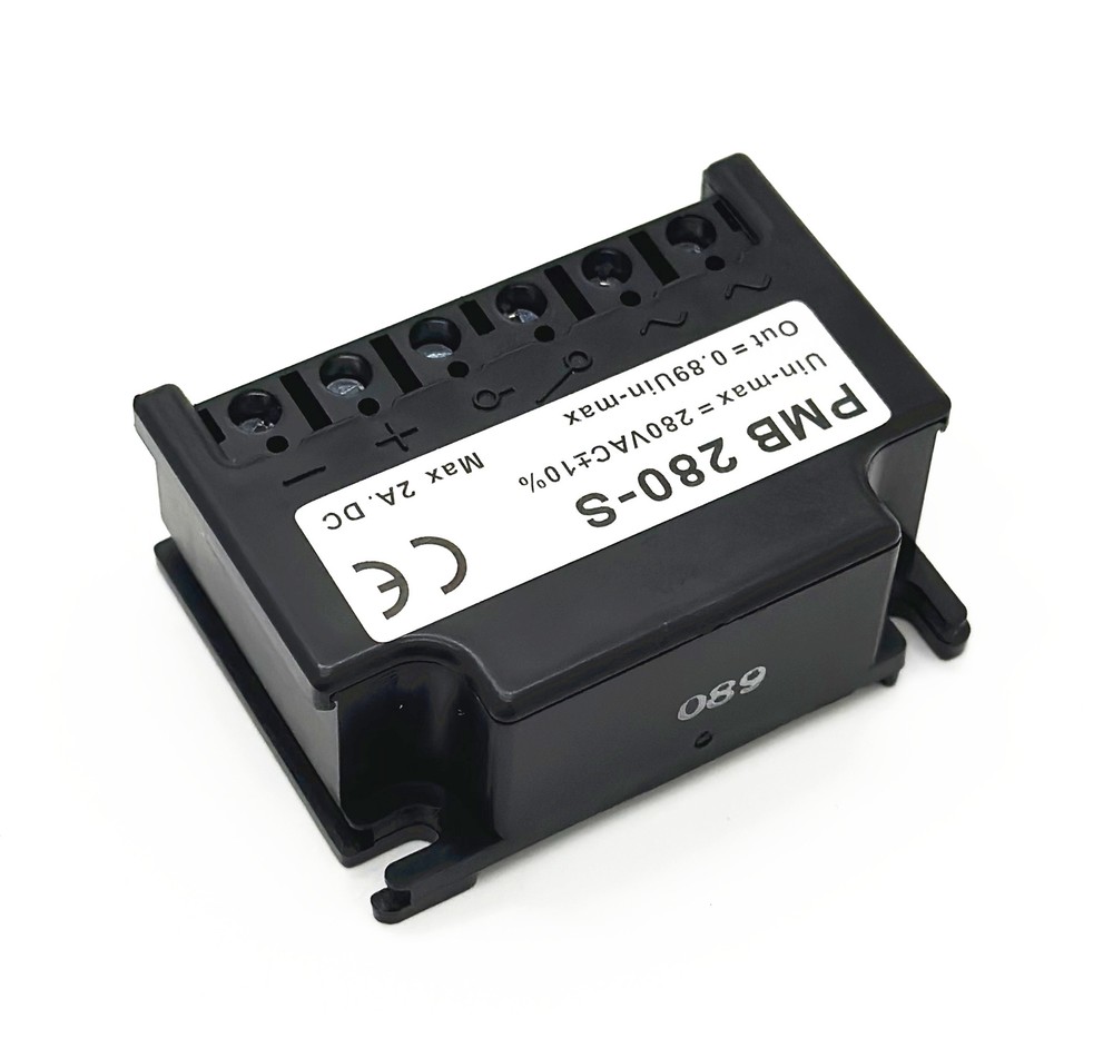 PMB 280-S full-wave rectifier module Uin-max=280VAC±10% Out=0.89 MAX 2A.DC