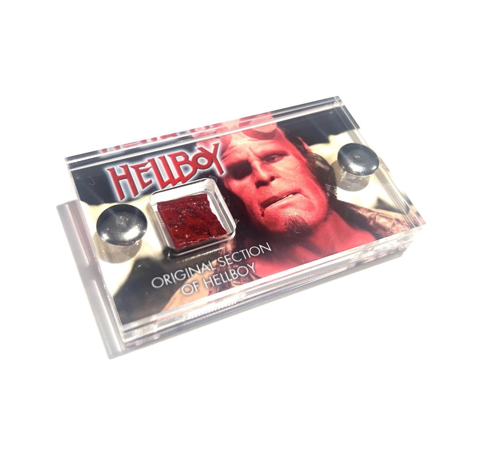 Movie Prop Superhero Horror Hellboy Screen - Used display with COA.