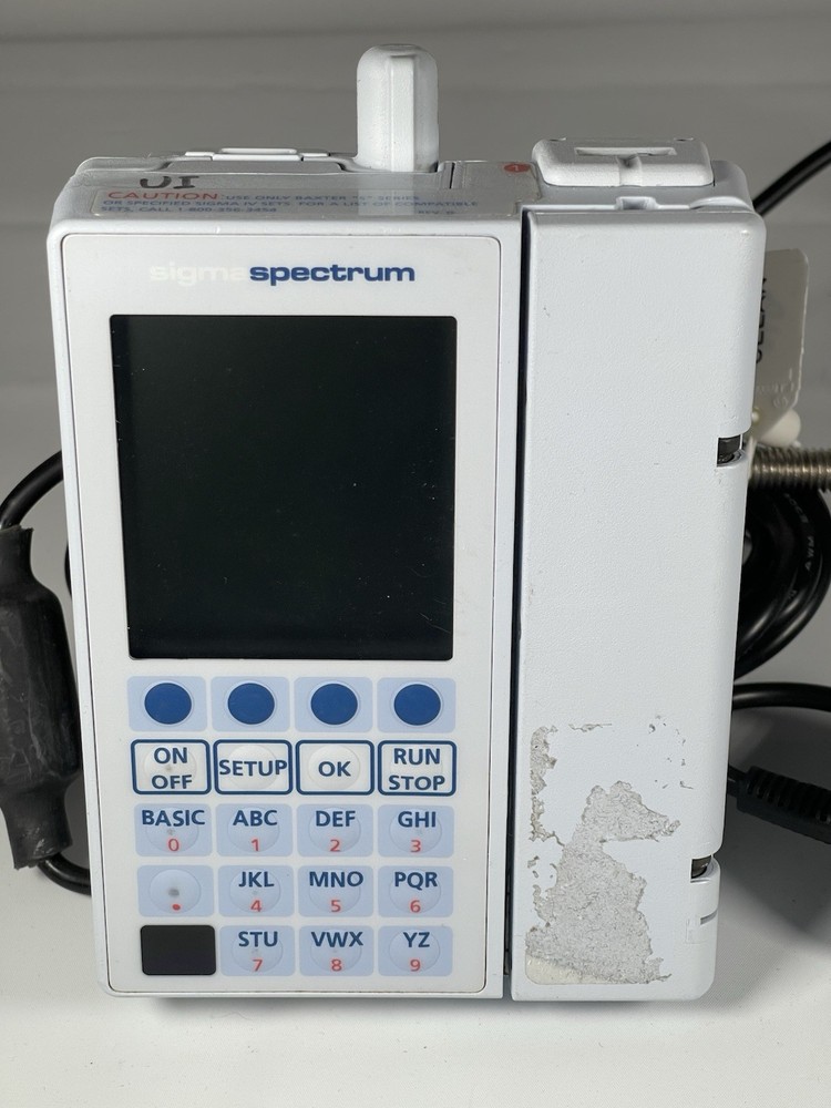 Baxter Sigma Spectrum Infusion Pump READ