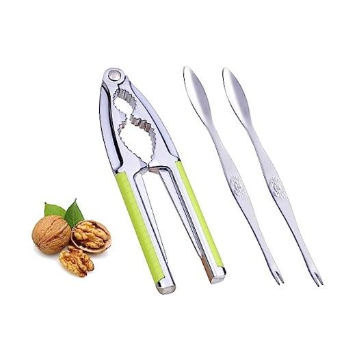 Nut Cracker, Nutcracker, Seafood Tools, Walnut Cracker for All Nuts, Heavy