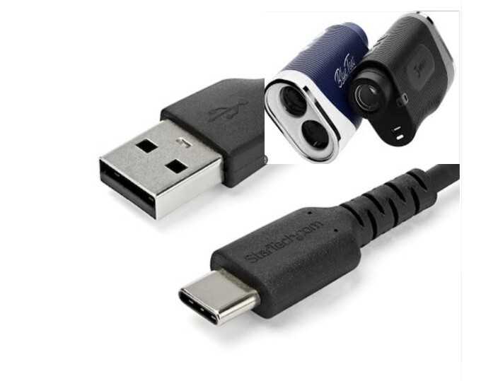 Blue Tees 3 Max+ Plus Golf Rangefinder Charging Cable Replacement Cord