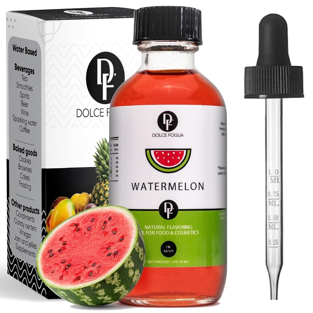 DOLCE FOGLIA EXTRACT FLAVORING OILS - MULTIPURPOSE, FOR BAKING, MULTIPLE FLAVORS