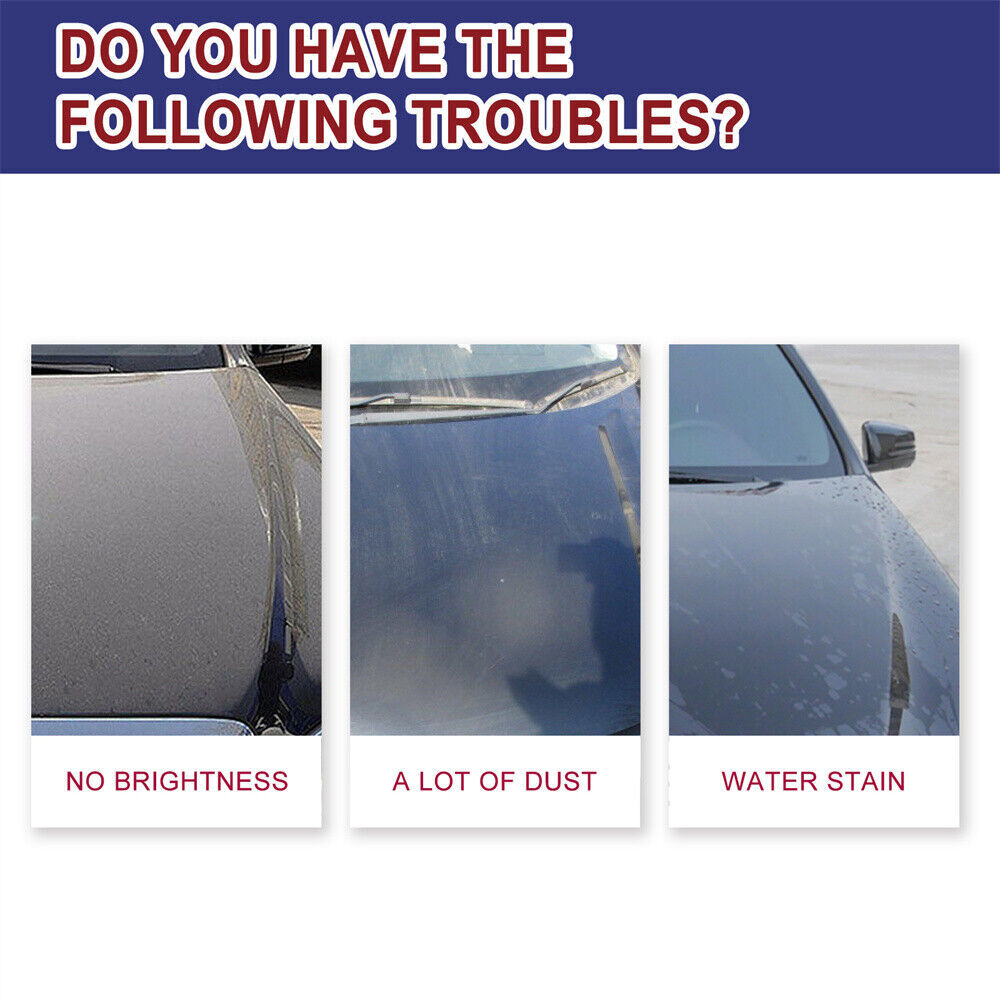 2pcs Multi-functional Coating Renewal Agent Quick Coating Spray High Protection