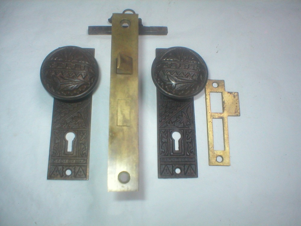 Antique Victorian Era Door Hardware