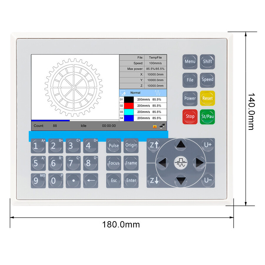 For Cutting Engraving Machine Ruida RDC6445GZ Co2 Laser DSP Controller System