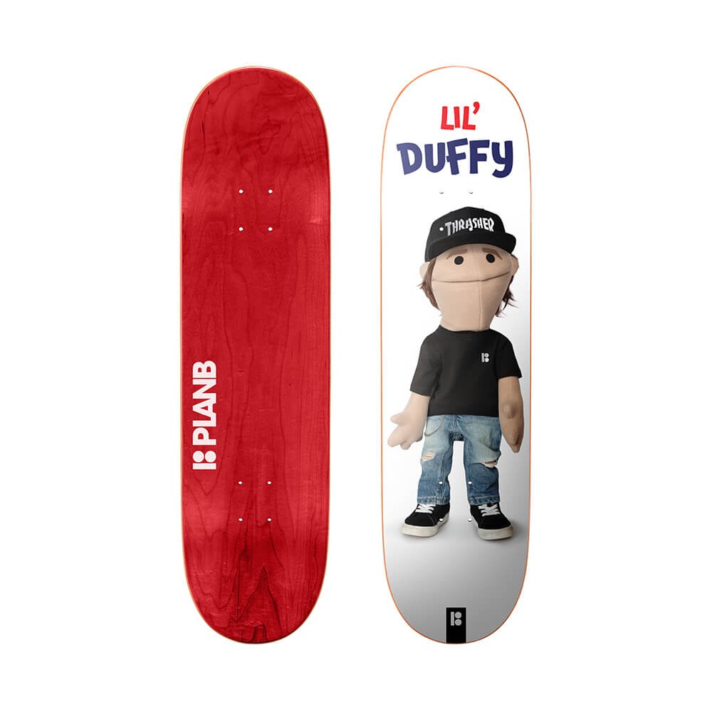 Plan B Pat Duffy Lil Buddies 8.5 Skateboard Deck