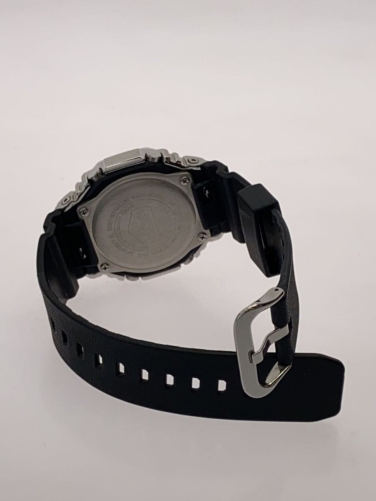 CASIO Quartz Watch G SHOCK Digital Analog SLV BLK