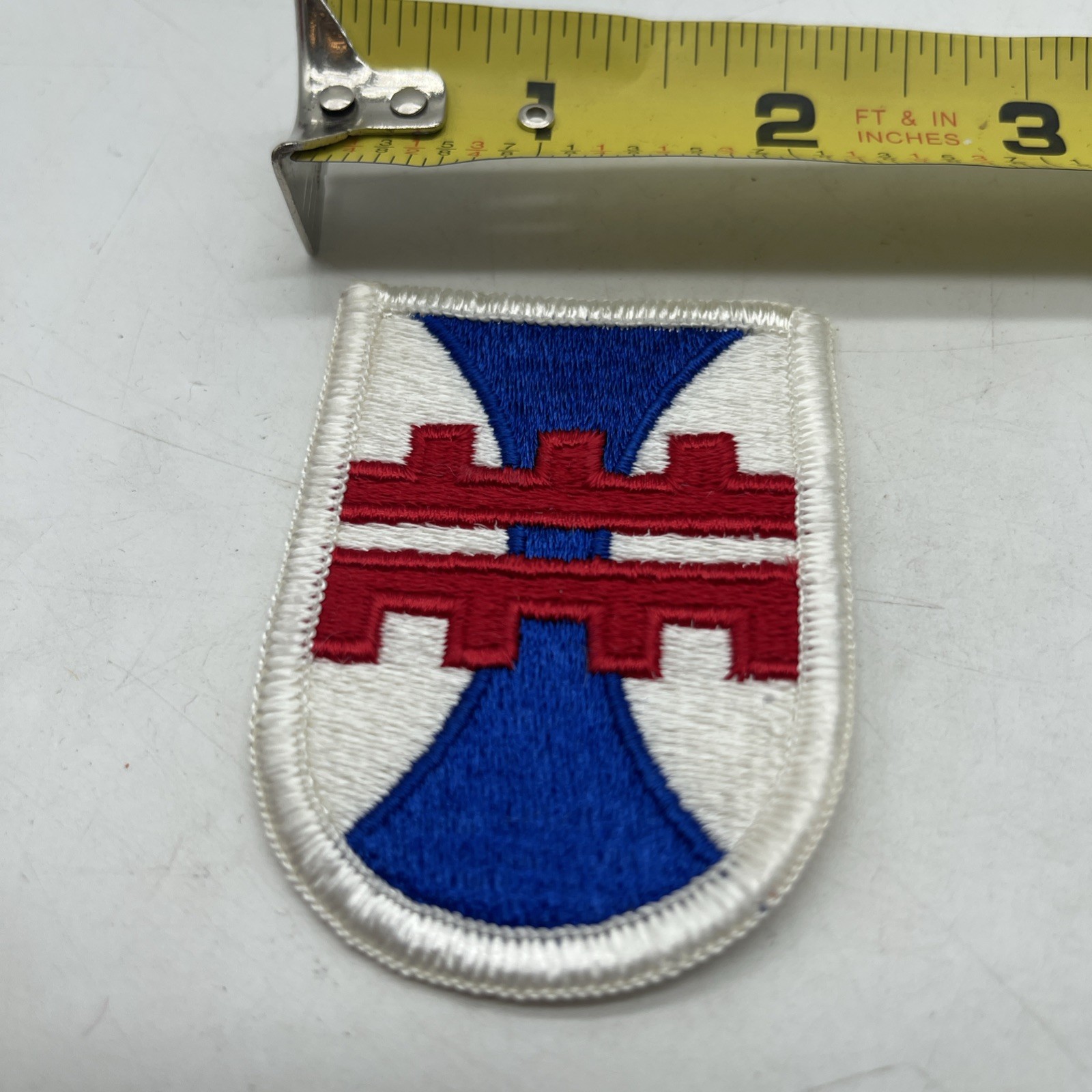U.S. Military 412th Engineer Command Class A Patch Full Color Insignia ~2”x3”