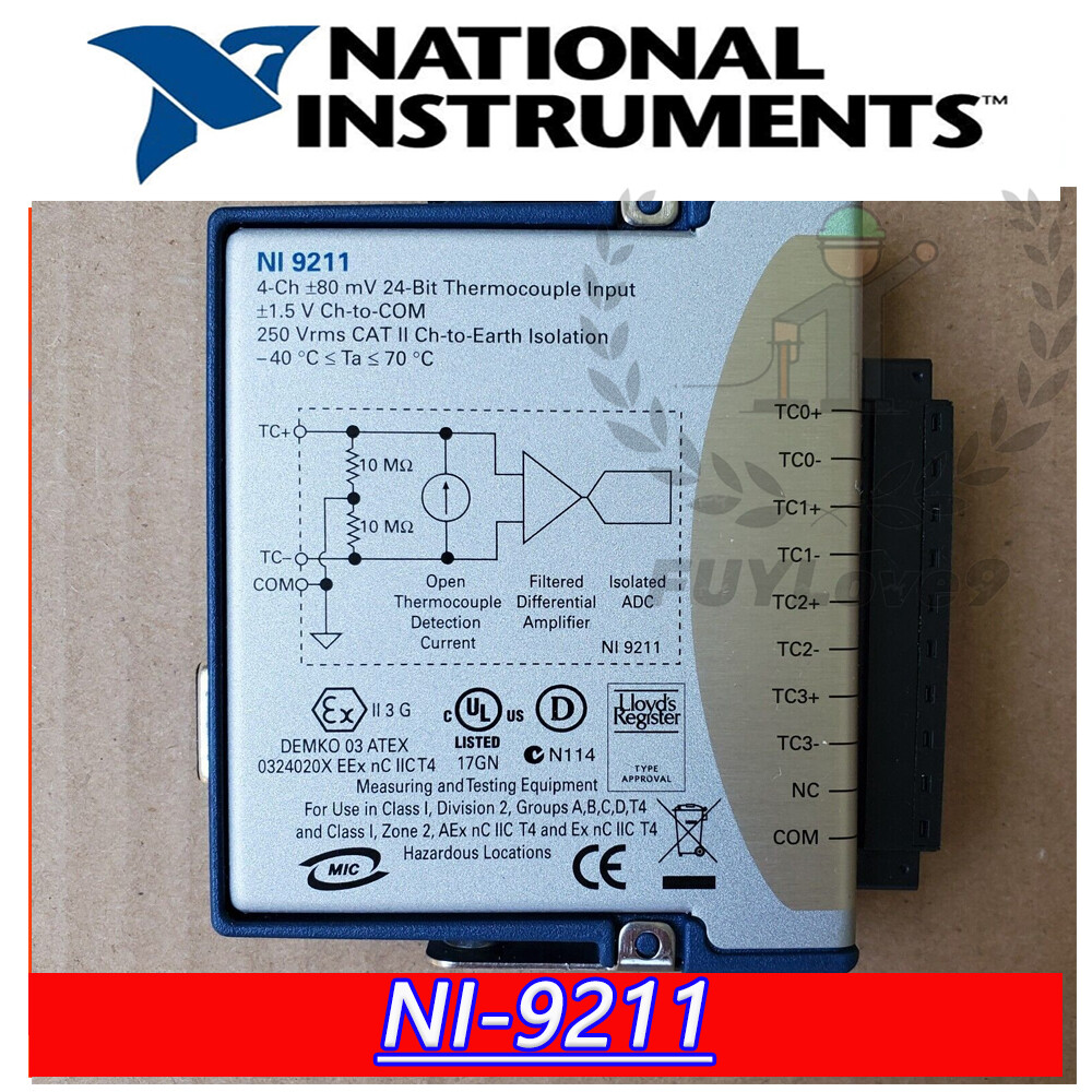 USED National Instruments NI-9211 cDAQ Temperature Thermocouple Input Module