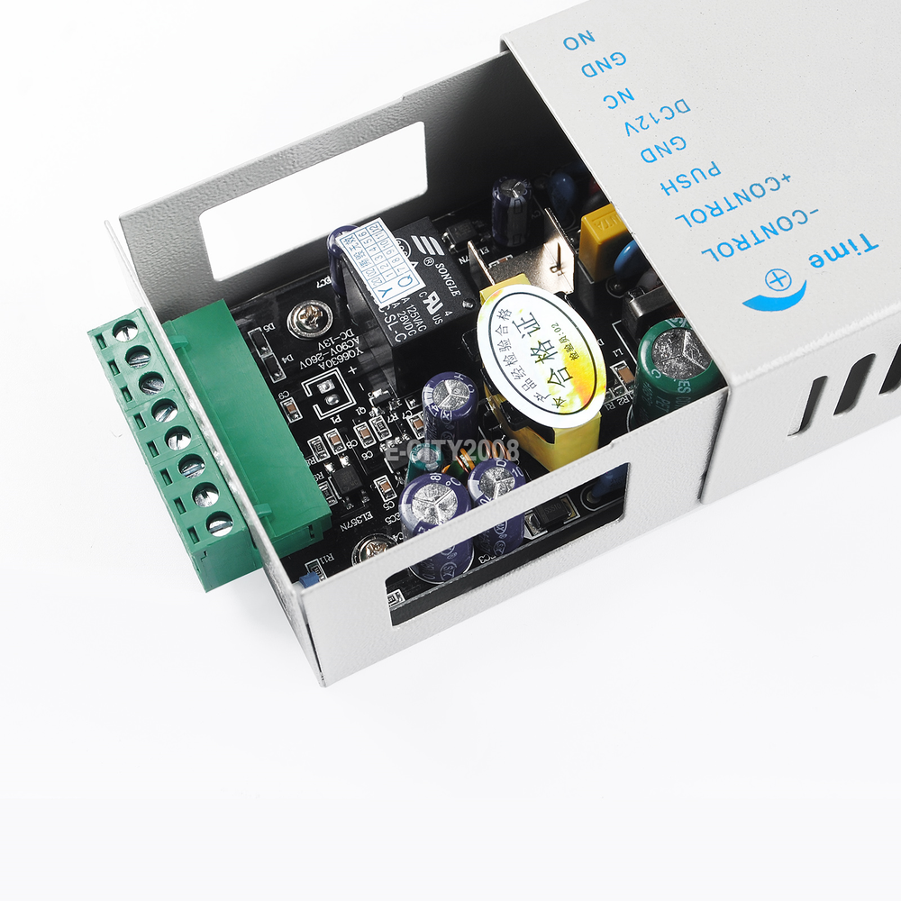 Door Access Power Supply for Entry Exit Control System Electric Lock 12V 5A 60W