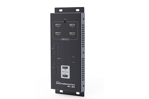 4K 2K HDMI Matrix Switch 4 Input HDMI 2 HDMI Out