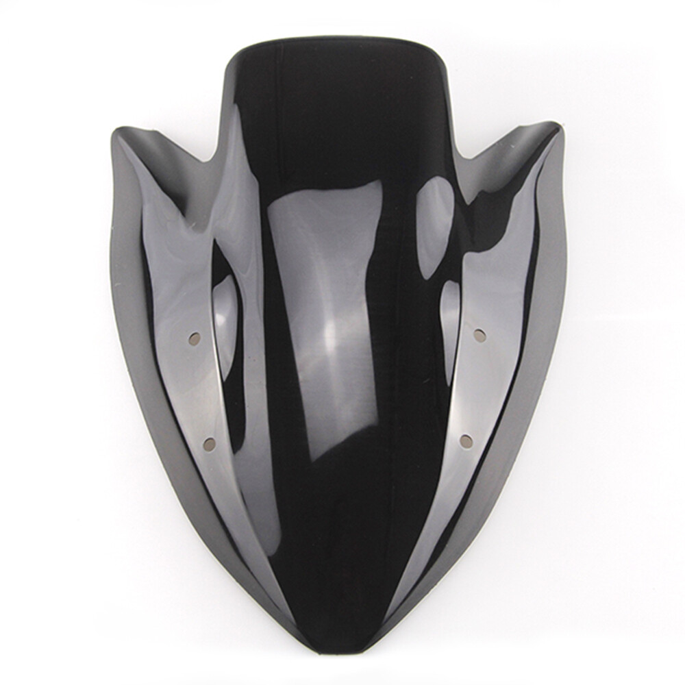 Black ABS Front Windshield Windscreen For Kawasaki 2003 2004 2005 2006 Z1000