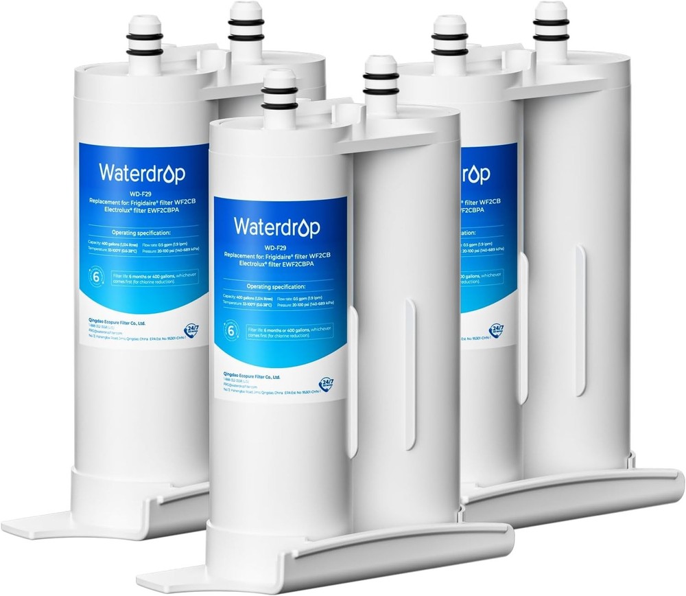 Waterdrop Replacement for Frigidaire® & Electrolux®WF2CB®,PureSource2®,3 Pack