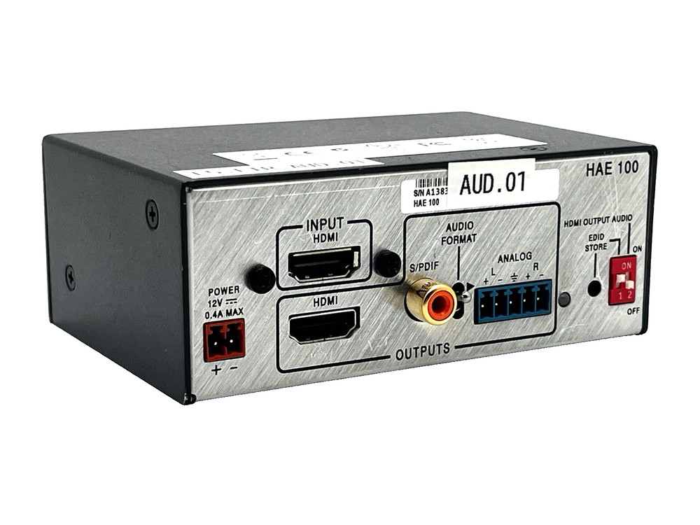 EXTRON HAE 100 HDMI AUDIO EXTRACTOR – EXCELLENT (a)