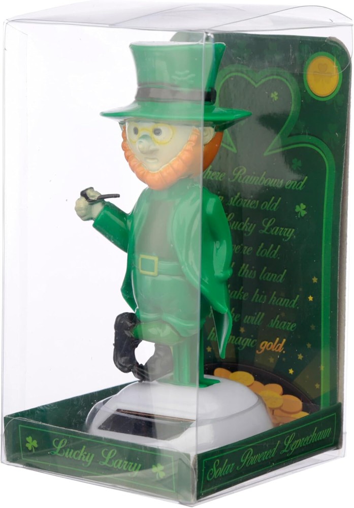 Fun Novelty Solar Pal Leprechaun