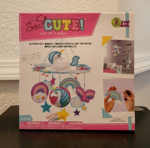 Sew Cute Glitter Felt Mobile