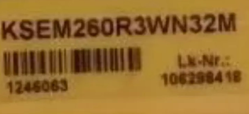 Original Carbide Inserts 1 Tablets KSEM260R3 WN32M